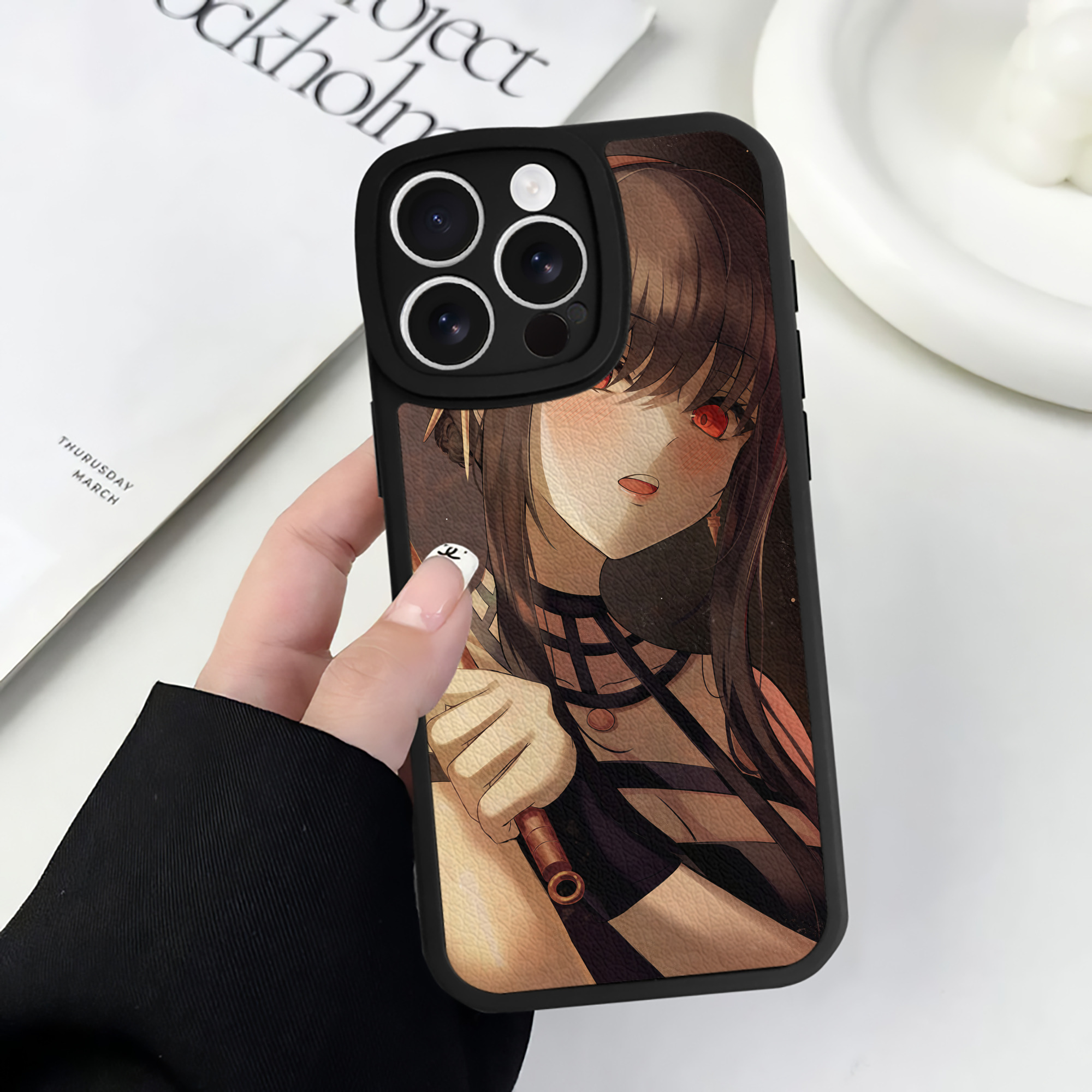 （画像用） SPY×FAMILY间谍家家酒 【iPhone 16シリーズ対応】シリコンスマホケース（レザー調） 材質：シリコン